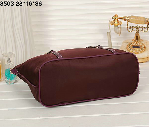 2014 Prada fabric jacquard shoulder bag BL8503 winered